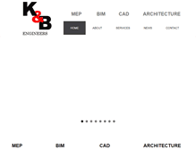 Tablet Screenshot of kandbengineers.com